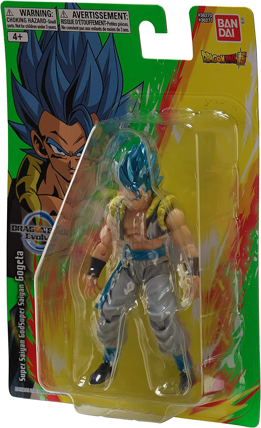 America - Dragon Ball Evolve 5 Action Figure Super Saiyan Blue Gogeta