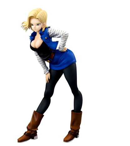 2 Type Dragon Ball Z Android 18 Lazuli Sexy Anime Action Figure Model Toys Doll for Birthday Gift