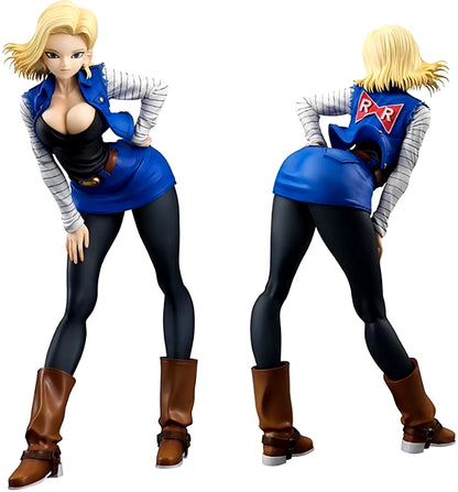 2 Type Dragon Ball Z Android 18 Lazuli Sexy Anime Action Figure Model Toys Doll for Birthday Gift